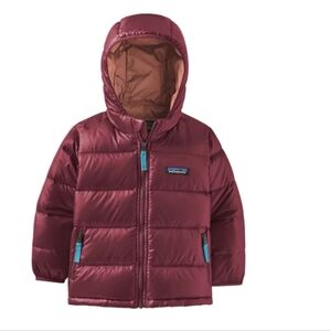 Patagonia Kids Puffer Jacket - Maroon and Aqua